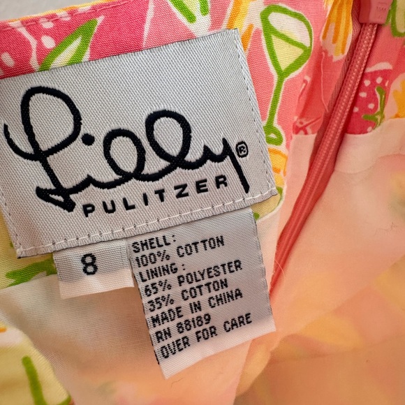 Lilly Pulitzer Juice Bar Fruit Punch shift dress 8 - Picture 6 of 6